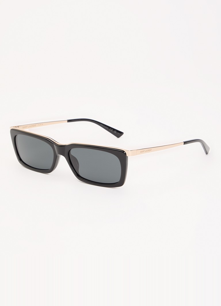 Saint Laurent Dames Retro zonnebril YS000663 Zwart - Deal