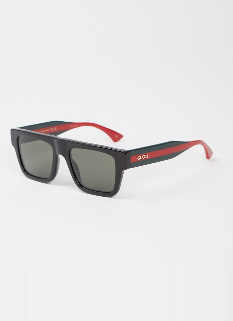 Gucci Heren Wayfarer zonnebril GG1868S Zwart - Deal