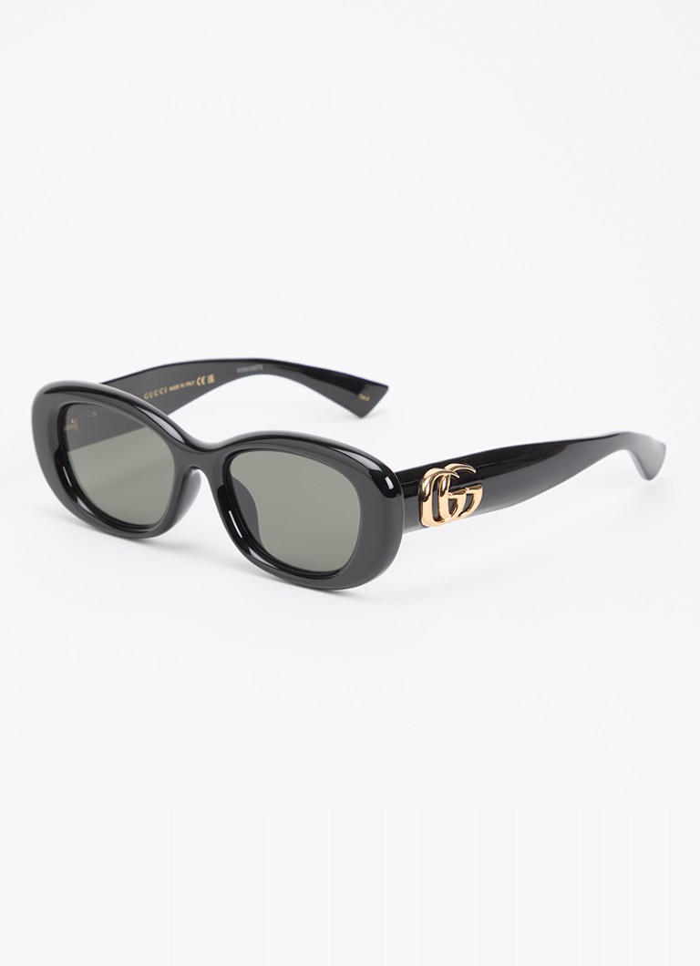 Gucci Dames Retro zonnebril GG1829SK Zwart - Deal