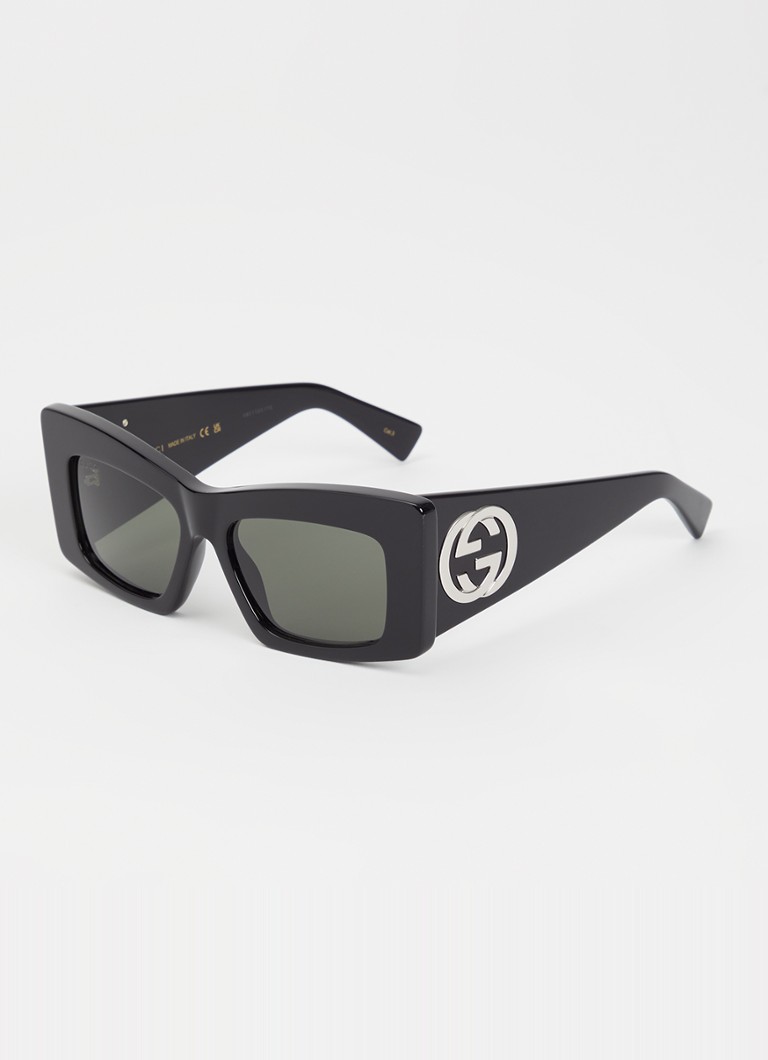 Gucci Dames Cat Eye zonnebril GG1842S Zwart