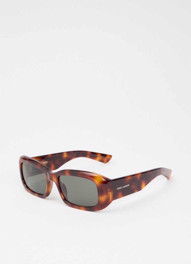 Saint Laurent Heren Retro zonnebril SL809 Bruin