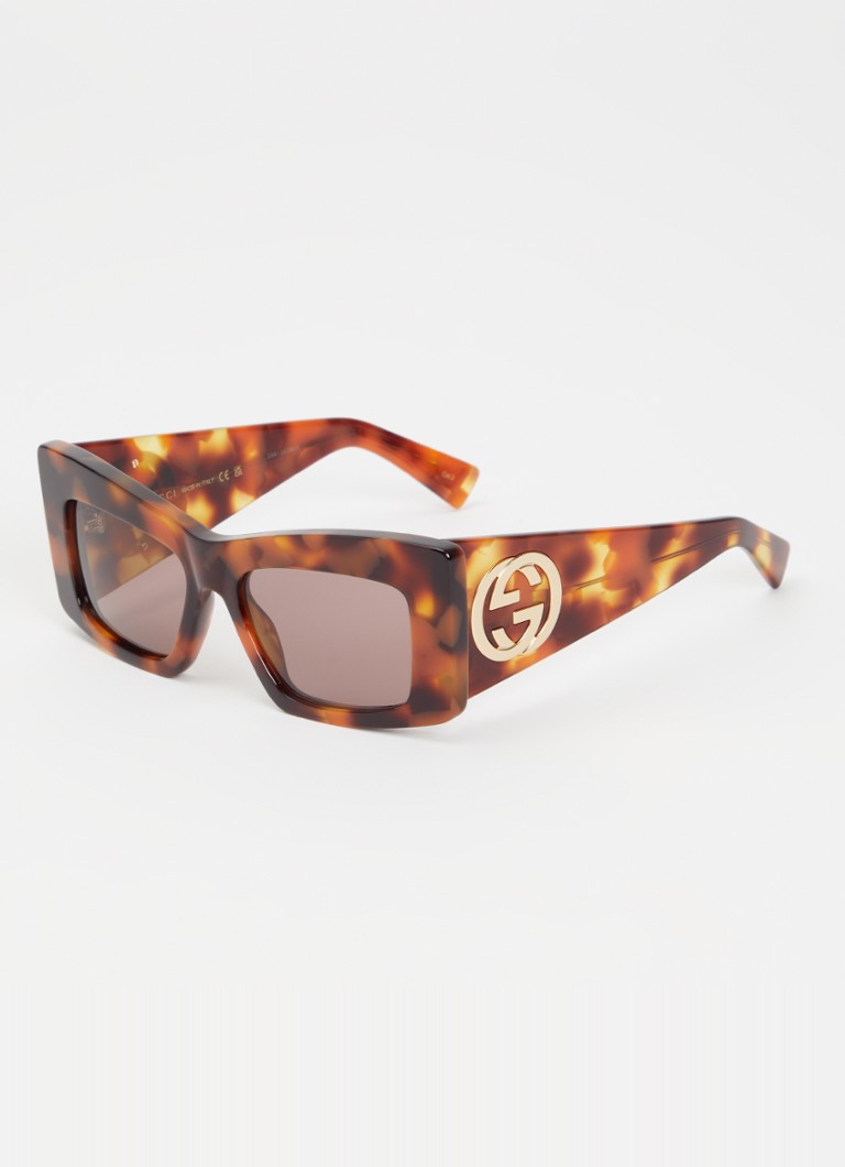 Gucci Dames Cat Eye zonnebril GG1842S Bruin