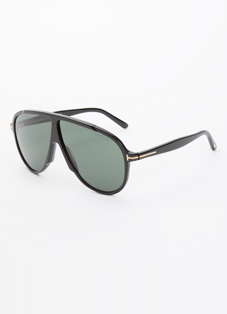 TOM FORD Heren Vladimir zonnebril TR001986 Zwart