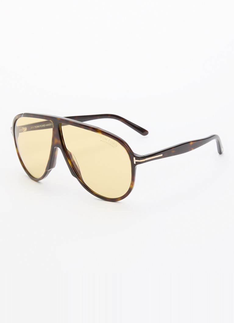 TOM FORD Heren Vladimir zonnebril TR001986 Bruin - Deal