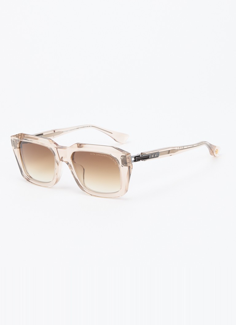 DITA Heren Grandmaster-nine zonnebril DTS464 Beige