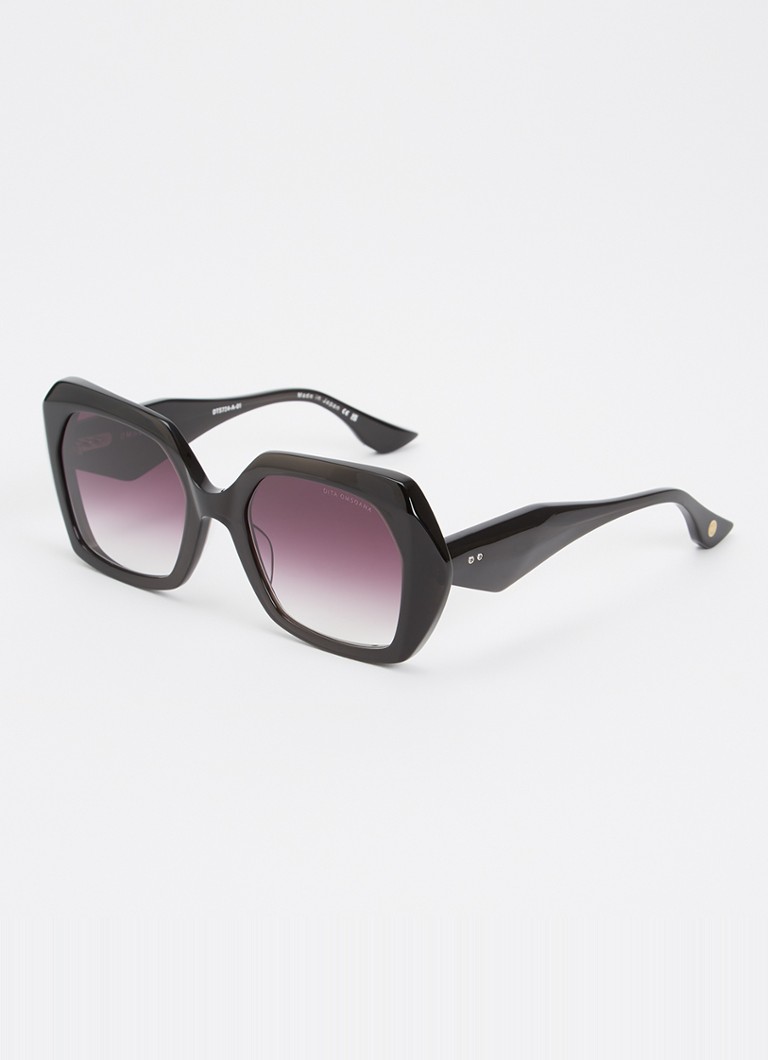 DITA Dames Omsoana zonnebril anti-reflecterend D4000482 Zwart - Deal