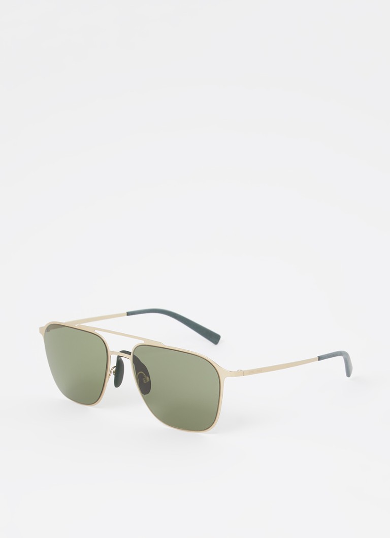 Armani Heren Piloten zonnebril AR6110 Goud - Deal