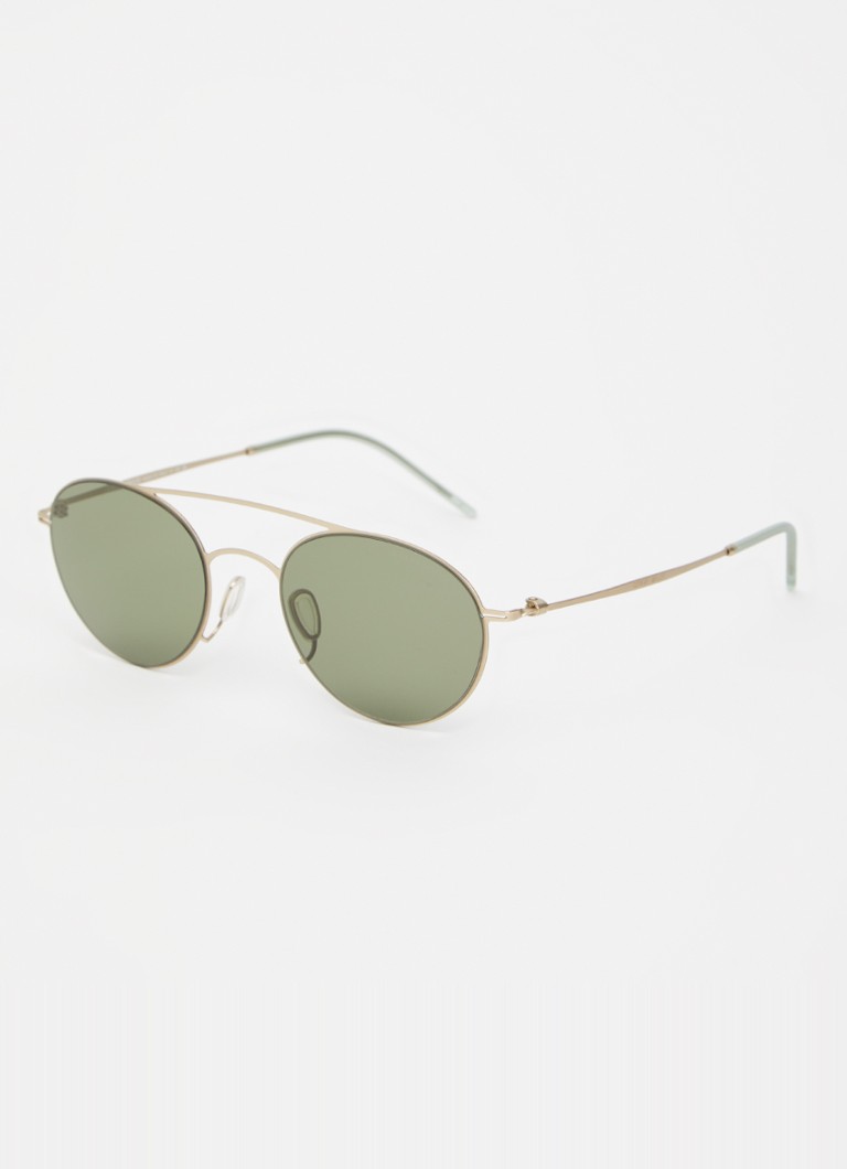 Armani Heren Retro zonnebril AR6169 Donkergroen - Deal