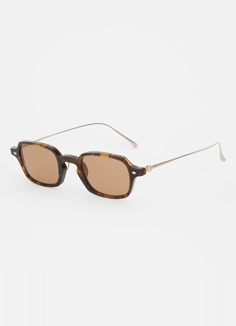 Armani Heren Retro zonnebril AR8227T Donkerbruin - Deal