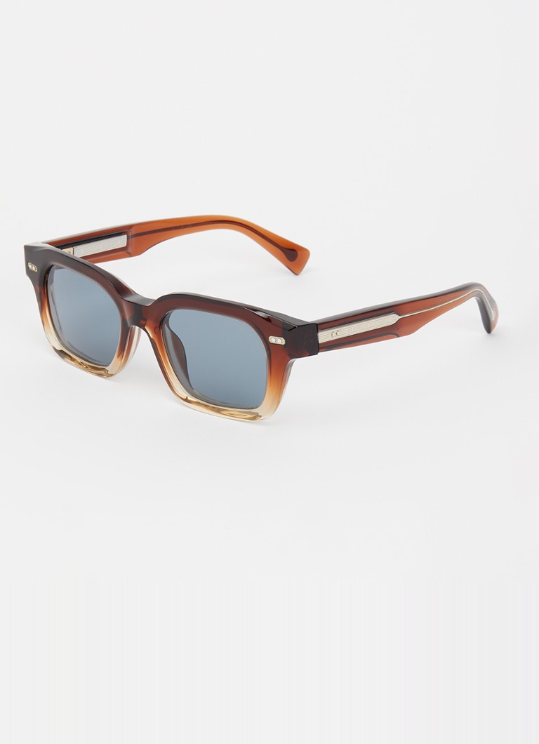 Brunello Cucinelli Heren Jared zonnebril BC4018S Bruin - Deal