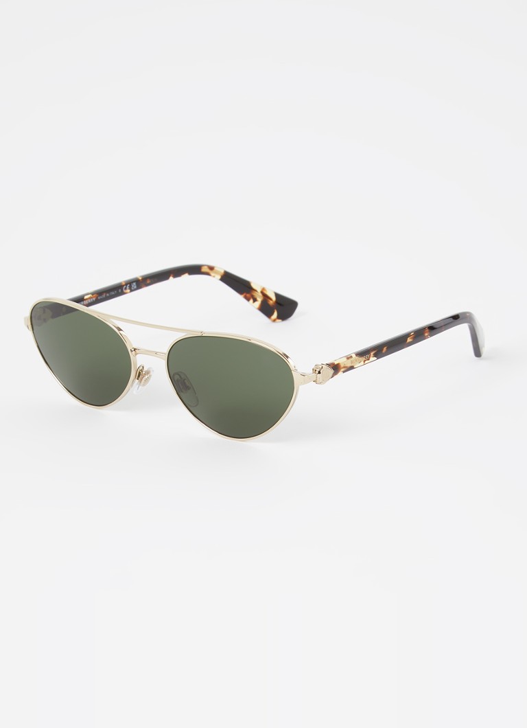 Burberry Dames Piloten zonnebril BE3165 Goud - Deal