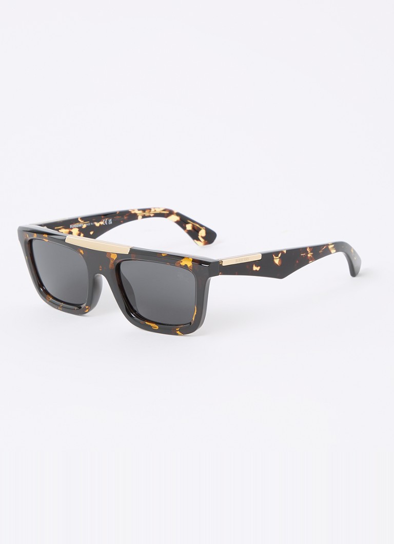 Burberry Dames Wayfarer zonnebril BE4451U Bruin - Deal