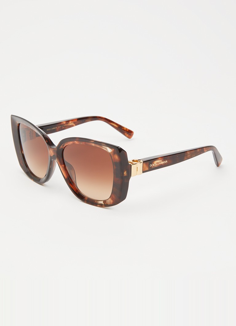 Dolce & Gabbana Dames Butterfly zonnebril DG4495 Bruin - Deal