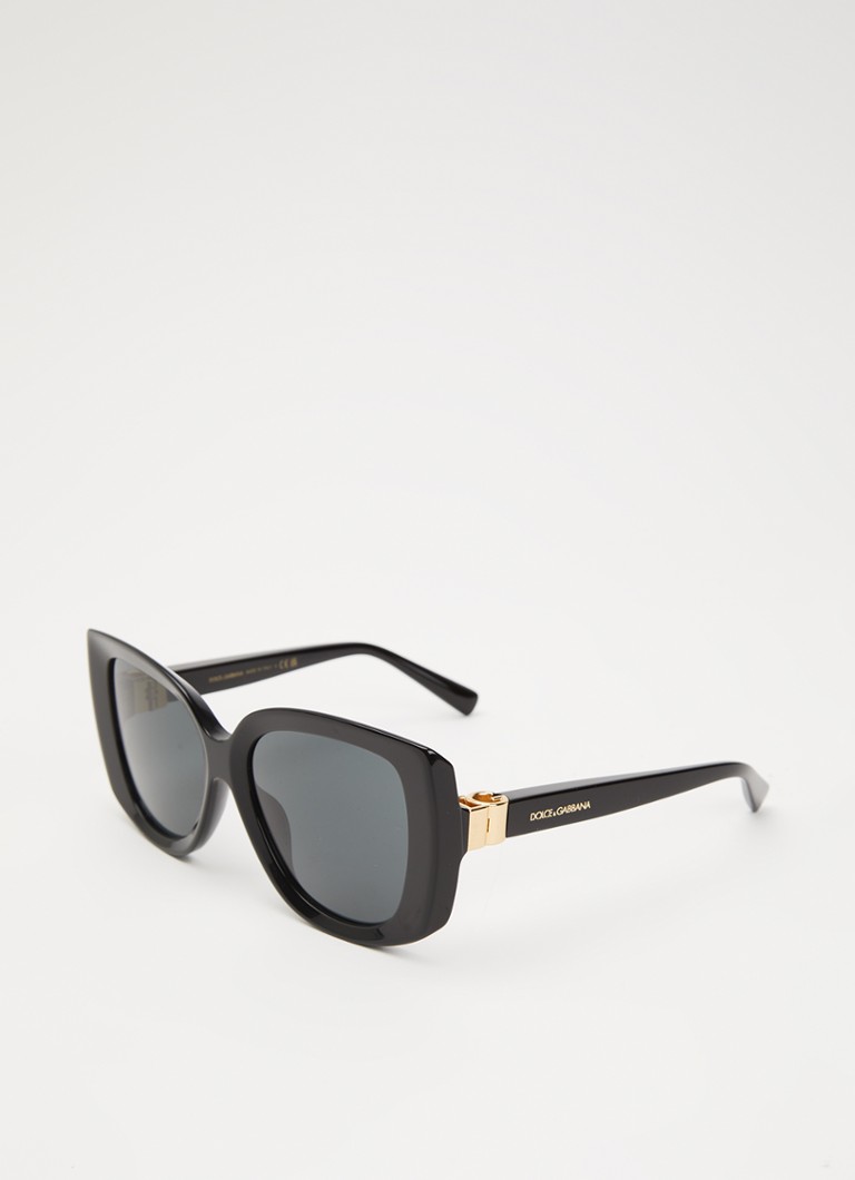 Dolce & Gabbana Dames Butterfly zonnebril DG4495 Zwart - Deal