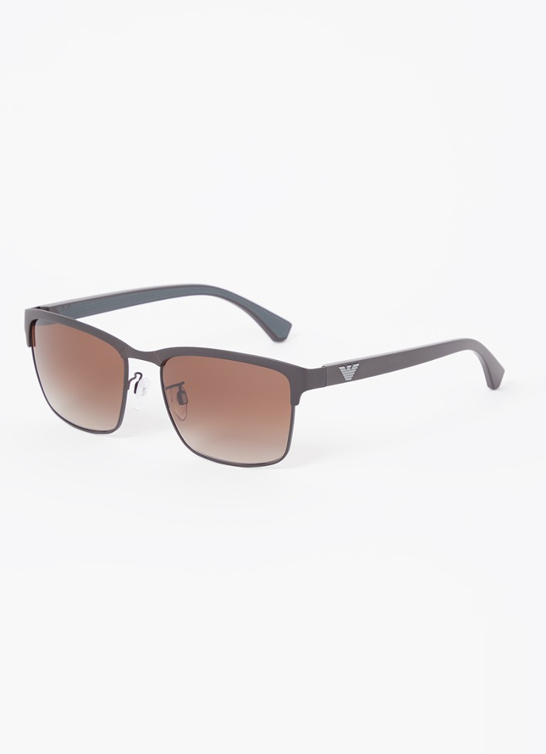 Armani Heren Zonnebril EA2087 Donkerbruin - Deal