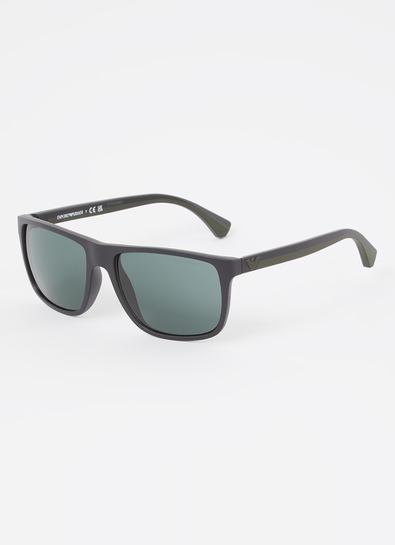 Armani Heren Zonnebril EA4033 Zwart - Deal