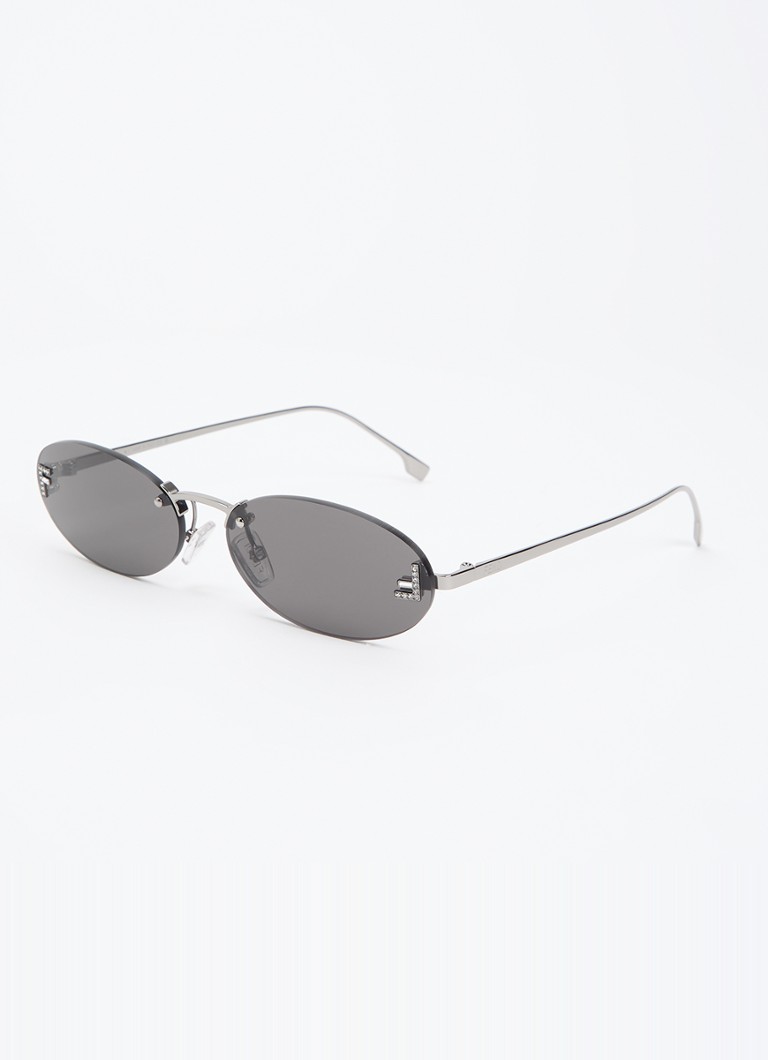 Fendi Dames Retro zonnebril FN000647 Donkergrijs - Deal