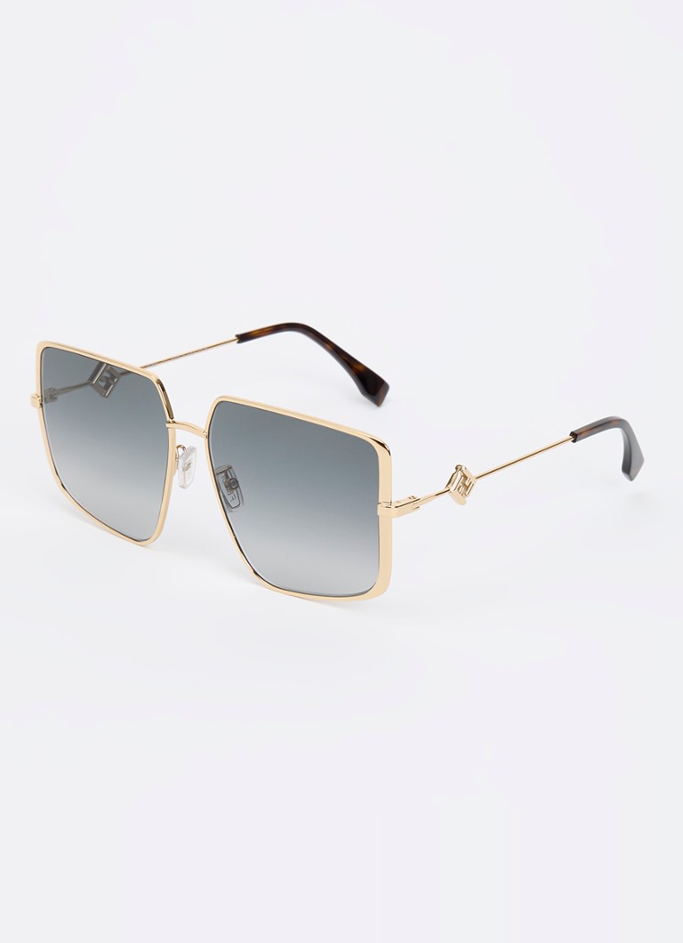 Fendi Dames Butterfly zonnebril FE40148U Goud - Deal