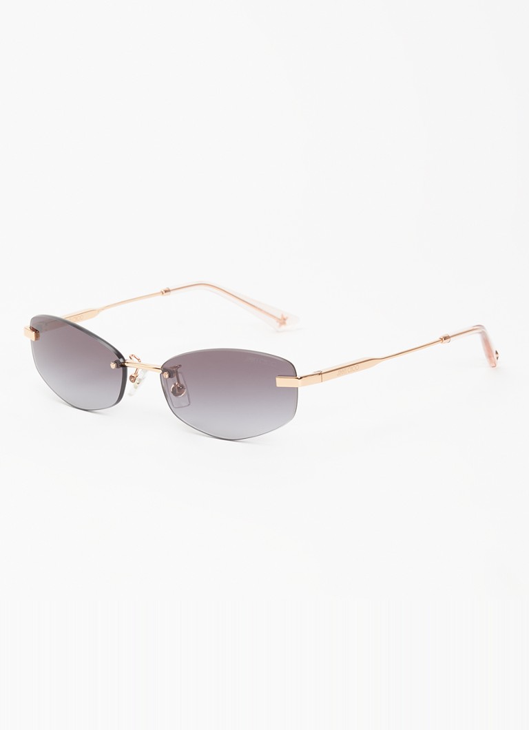 Jimmy Choo Dames Retro zonnebril JC4013D Goud - Deal
