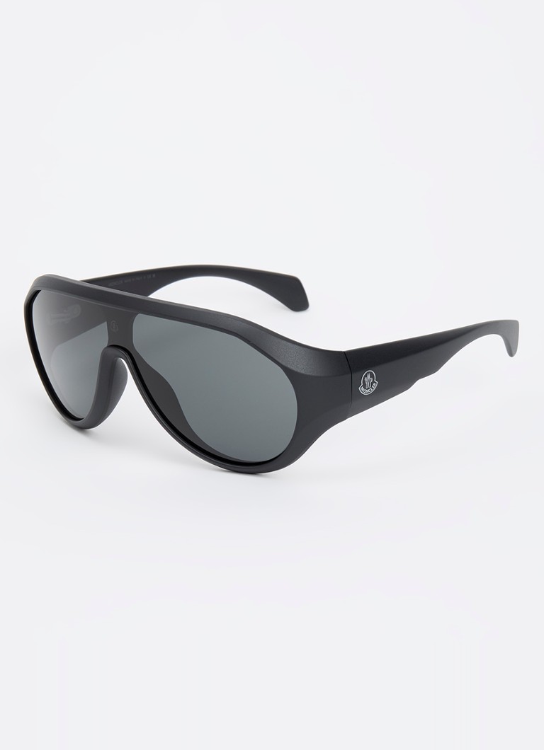 Moncler Heren Bombolle zonnebril ME8009U Zwart - Deal