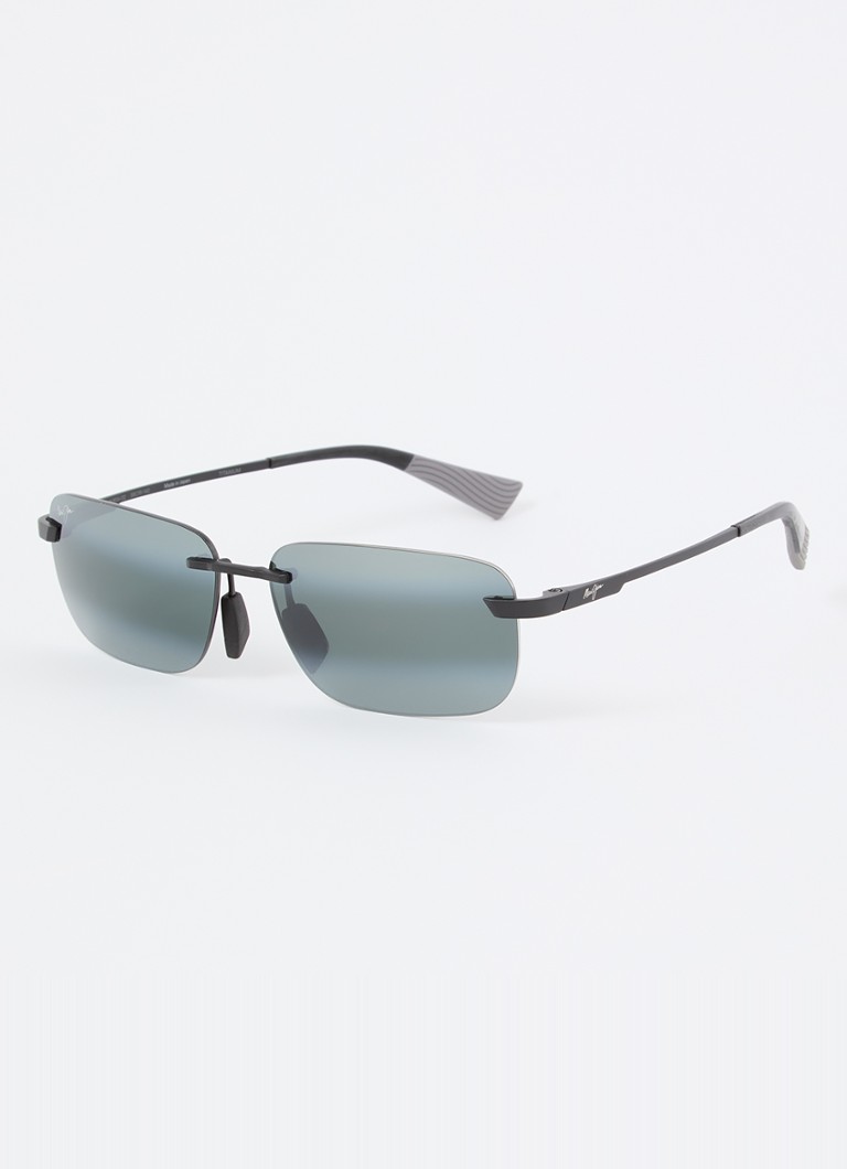 Maui Jim Heren Lanakila zonnebril gepolariseerd MJ624-02 Zwart - Deal