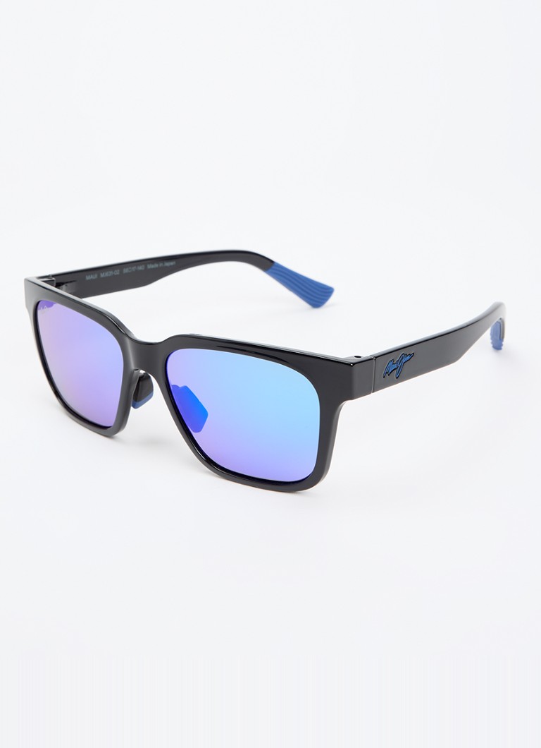 Maui Jim Heren Punkikai wayfarer zonnebril gepolariseerd MJ000759 Zwart - Deal
