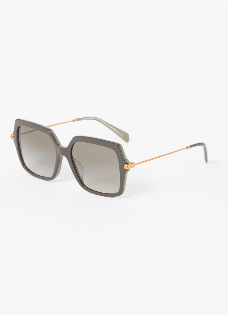 Michael Kors Dames Quoque zonnebril MK2247U Mosgroen - Deal