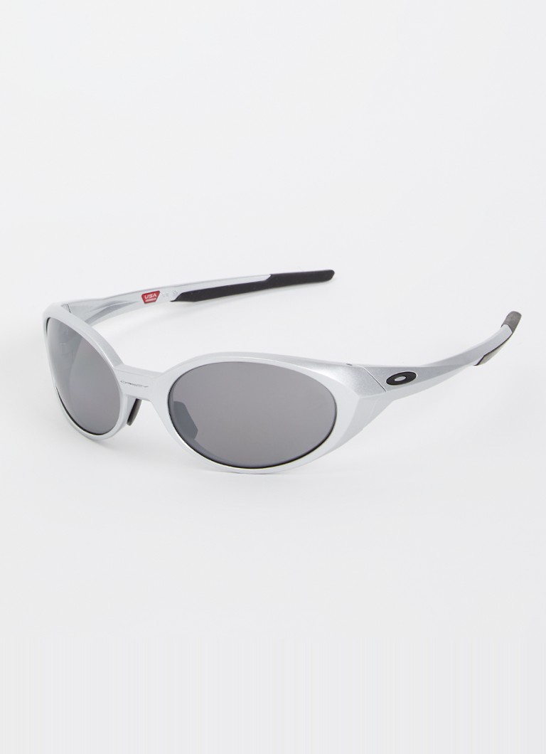 Oakley Heren Eyejacket Redux zonnebril gepolariseerd OO9438 Zilver - Deal