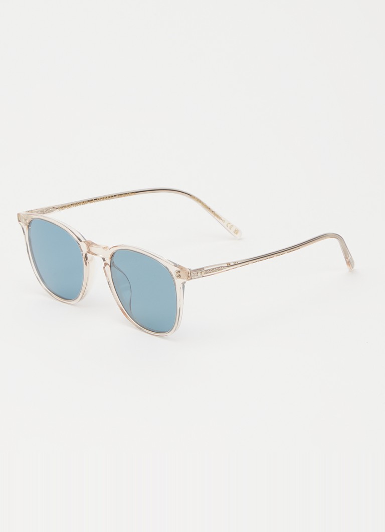 Oliver Peoples Heren Finley 1993 wayfarer zonnebril gepolariseerd OV5491SU Transparant - Deal