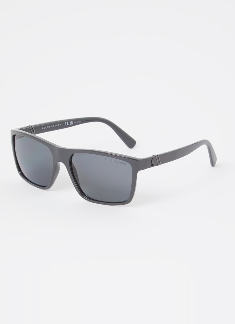 Heren Wayfarer zonnebril PH4133 - Gepolariseerd, Zwart