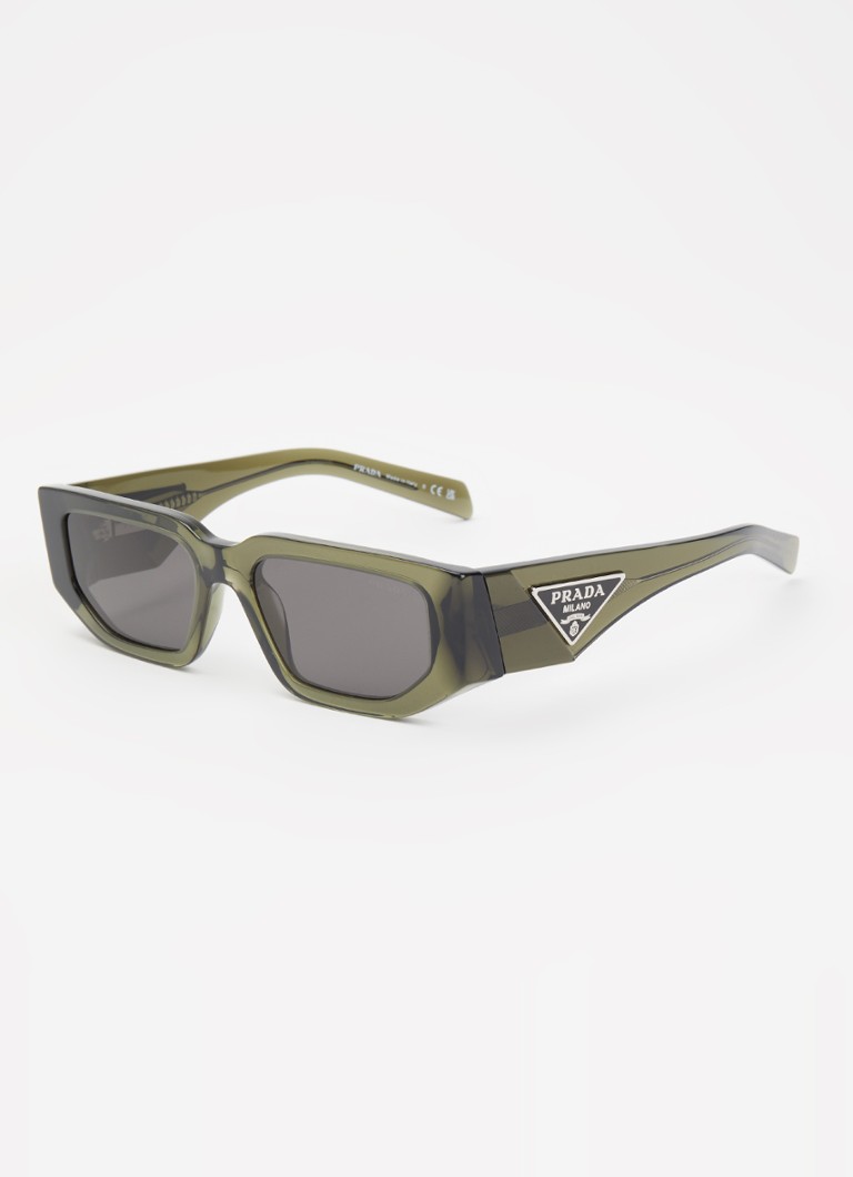 Prada Heren Retro zonnebril PR09ZS Groen - Deal