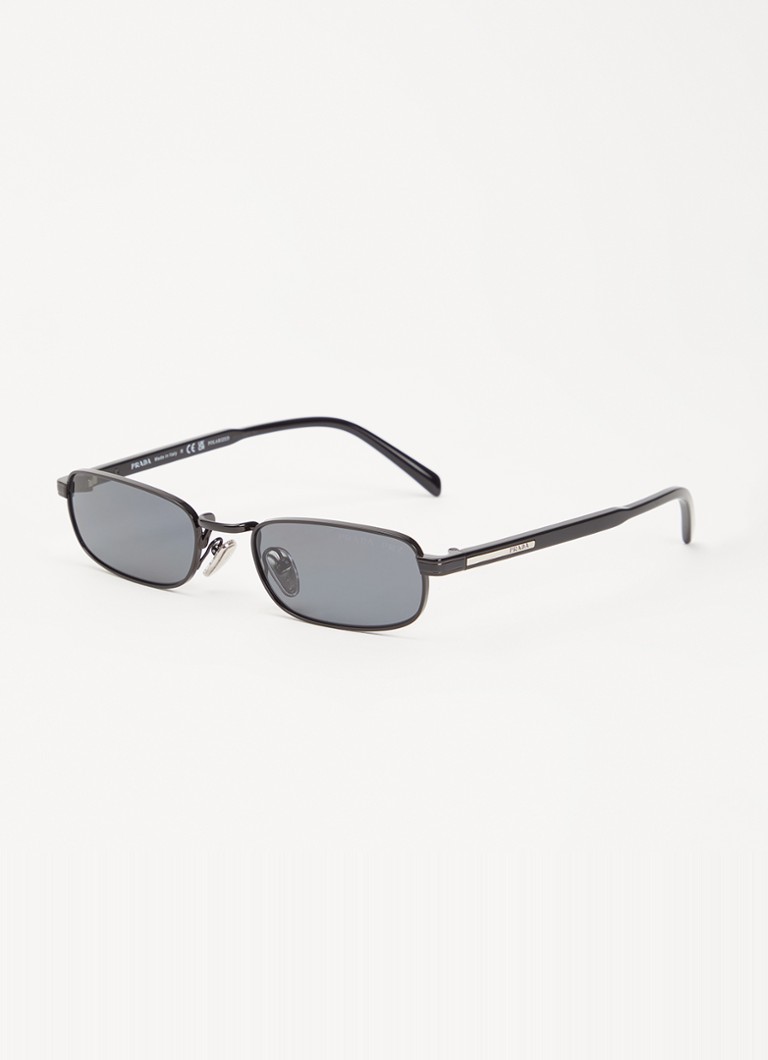 Prada Dames Retro zonnebril gepolariseerd PRB54S Zwart - Deal