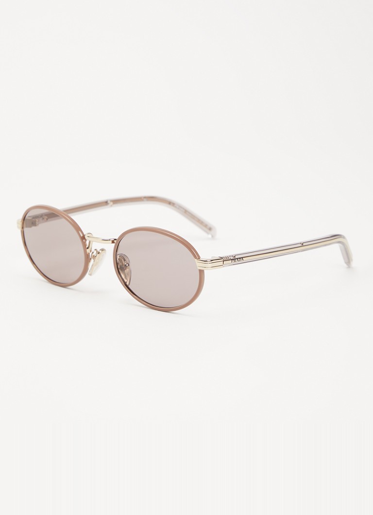 Prada Dames Retro zonnebril PRB56S Lichtbruin - Deal