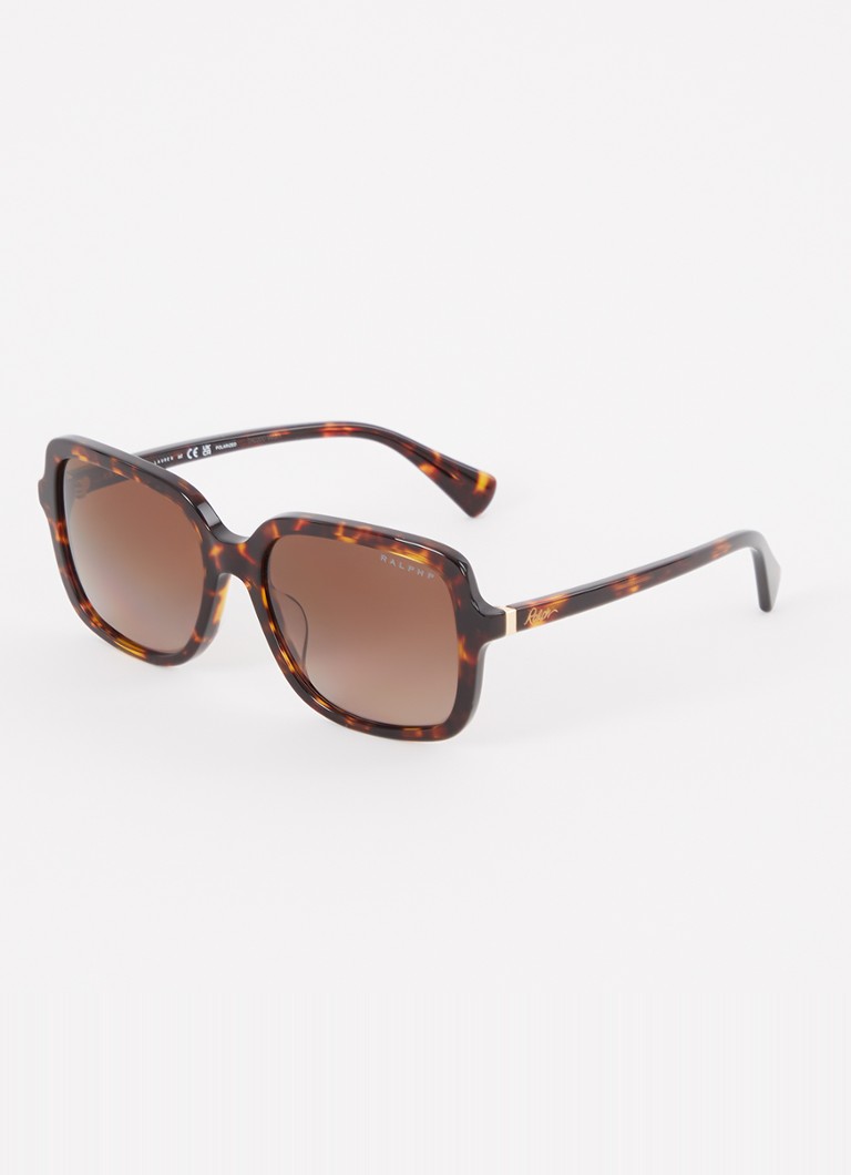 Ralph Lauren Dames Butterfly zonnebril gepolariseerd RA5333U Bruin - Deal