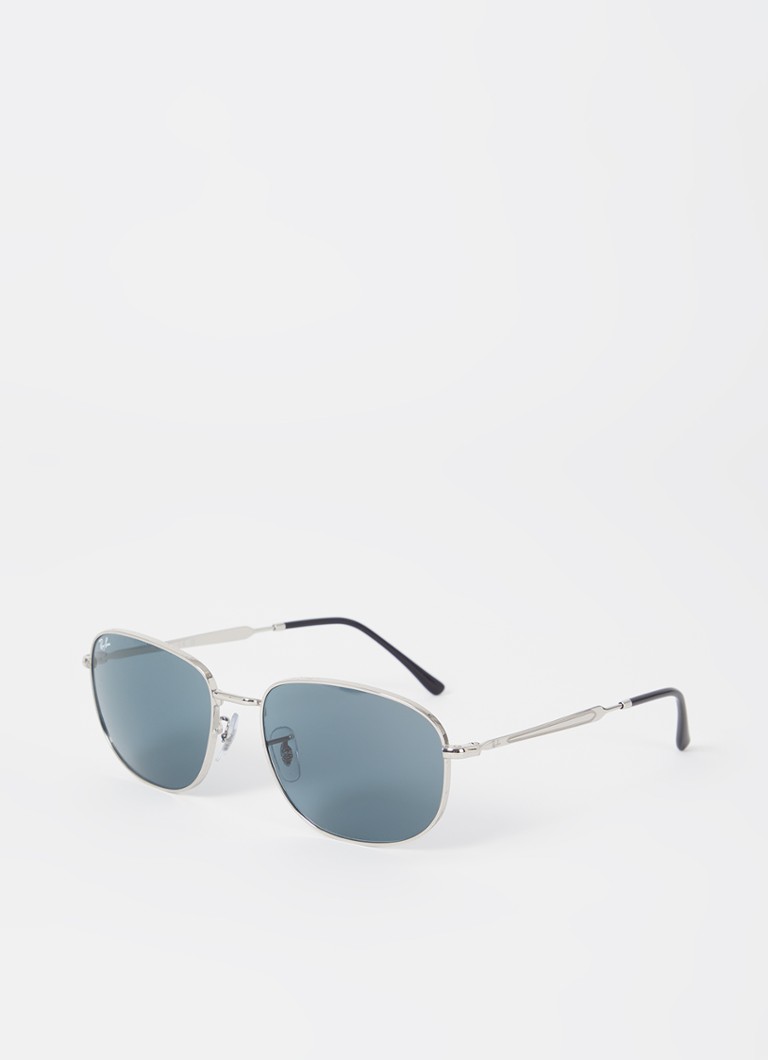 Ray-Ban Heren Retro zonnebril RB3754 Zilver - Deal