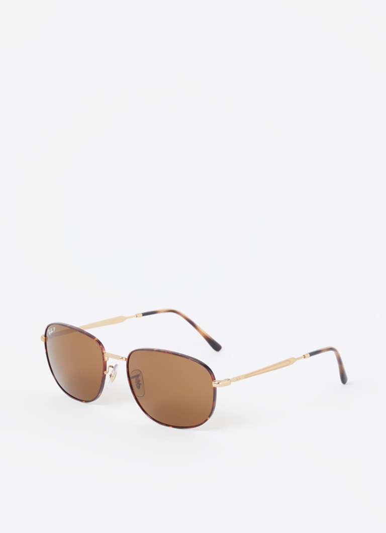 Heren Retro zonnebril RB3754 - Gepolariseerd, Donkerbruin