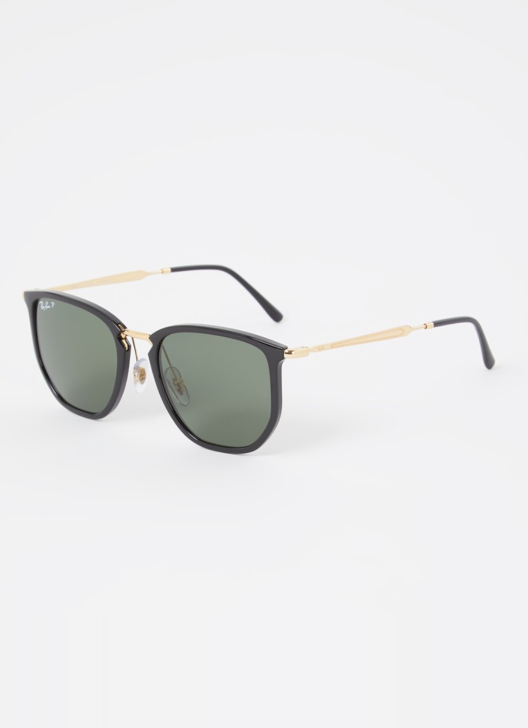 Ray-Ban Heren Wayfarer zonnebril gepolariseerd RB4451 Zwart - Deal