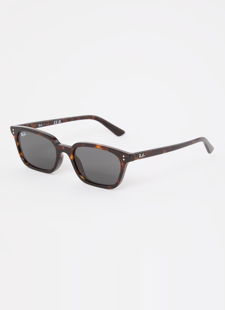 Ray-Ban Dames Zaya zonnebril RB4456 Donkerbruin - Deal