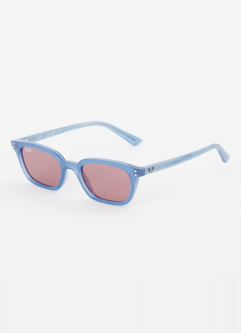 Ray-Ban Heren Zaya zonnebril RB4456 Blauw - Deal