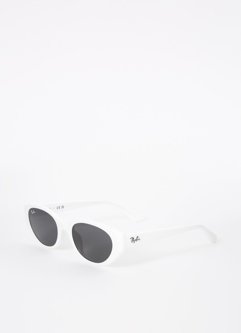 Ray-Ban Dames Cat Eye zonnebril RB4457D Gebroken wit - Deal