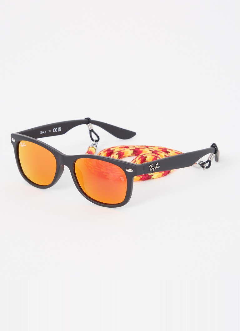 Ray-Ban Kinderen New Wayfarer zonnebril RJ9052S Zwart - Deal