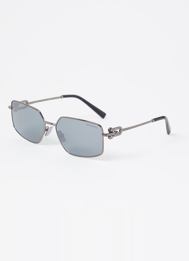 Tiffany & Co. Dames Retro zonnebril TF3111 Donkergrijs - Deal