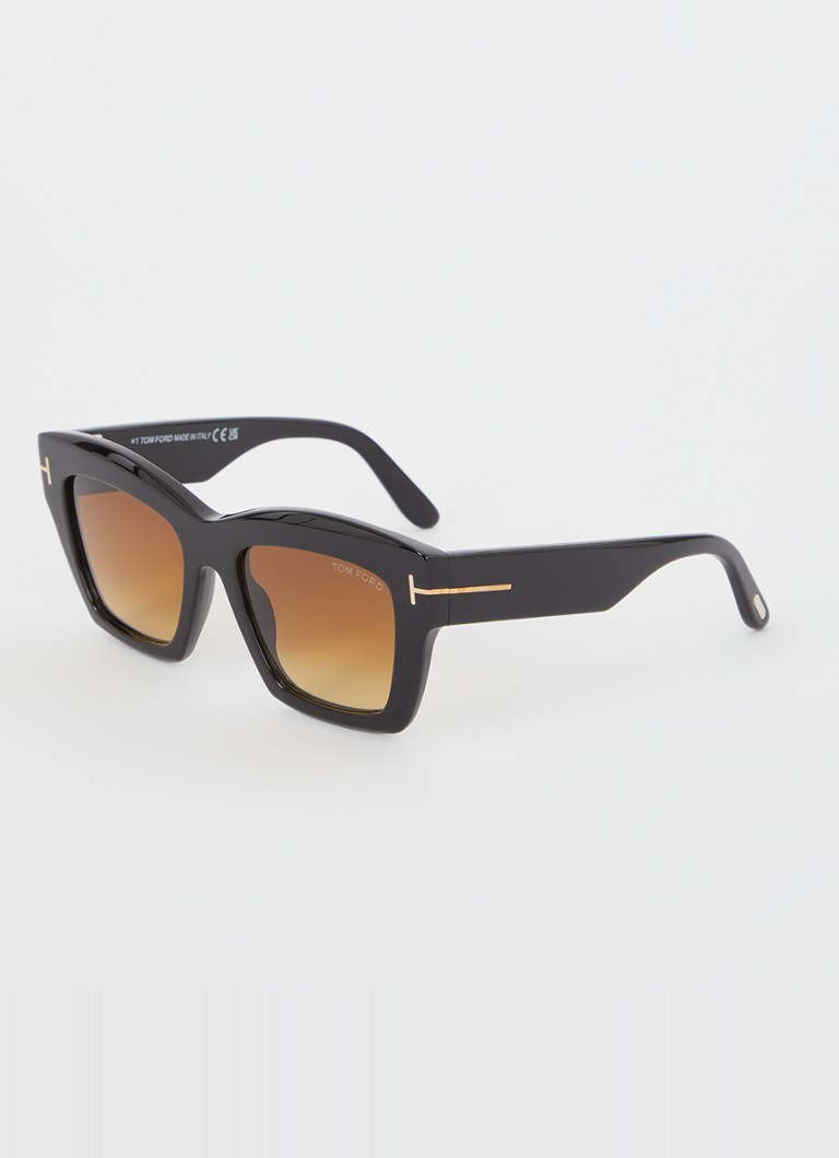 TOM FORD Dames Luna zonnebril FT1191 Zwart - Deal