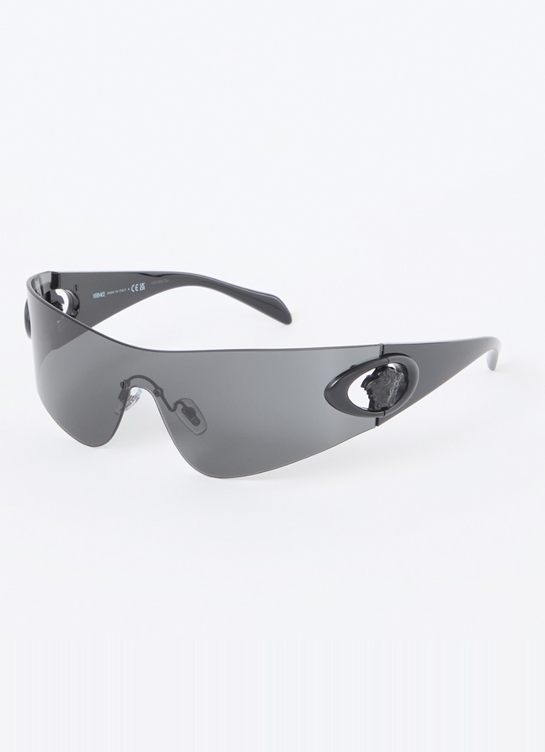 Versace Dames Shield zonnebril VE2280 Zwart