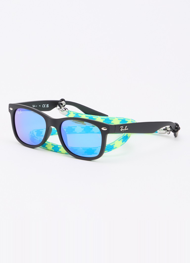 Ray-Ban Kinderen Wayfarer zonnebril VE2287 Zwart - Deal