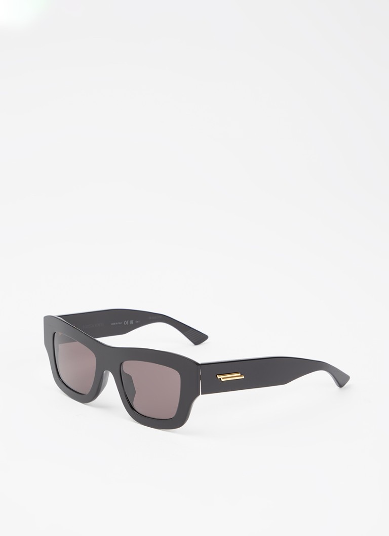 Bottega Veneta Dames Wayfarer zonnebril BV1357S Zwart - Deal
