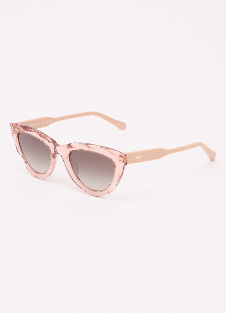 Chloé Dames Cat Eye zonnebril CH0294S Lichtroze - Deal