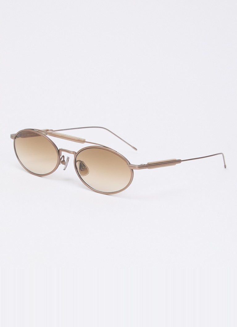 Brunello Cucinelli Dames Piloten zonnebril BC2013ST Zilver - Deal