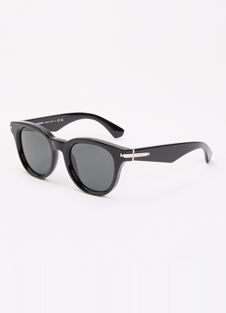 Burberry Dames Retro zonnebril BE4439 Zwart