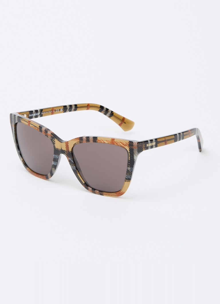 Burberry Dames Wayfarer zonnebril BE4470 Bruin - Deal